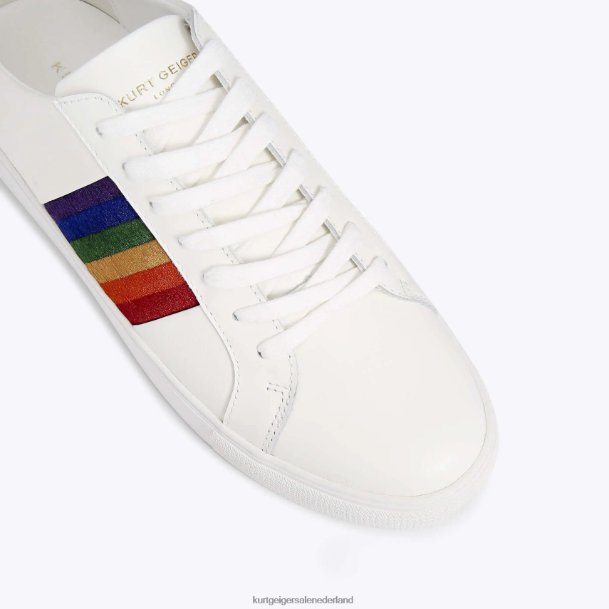 Kurt Geiger Heren Londen Lennon Sunset Multi 0XPPZL245 witte kam schoenen 0XPPZL245 Geniet van het mooie leven met kurt geiger sale Nederland Verhoog uw comfortniveau met Kurt Geiger sandalen